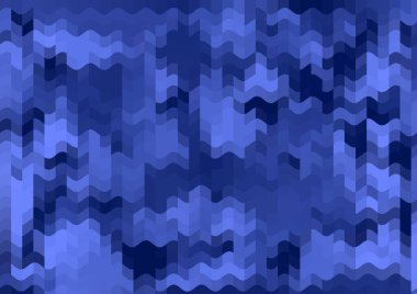 Renkli paralel piksel dalgaları olan soyut dekoratif arkaplan