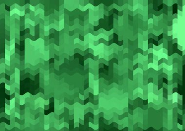 Renkli paralel piksel dalgaları olan soyut dekoratif arkaplan