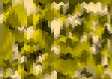 Renkli paralel piksel dalgaları olan soyut dekoratif arkaplan