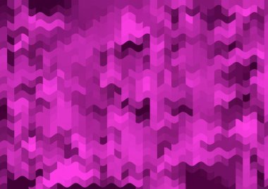 Renkli paralel piksel dalgaları olan soyut dekoratif arkaplan