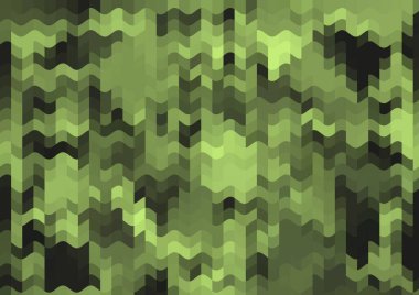 Renkli paralel piksel dalgaları olan soyut dekoratif arkaplan