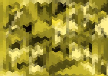 Renkli paralel piksel dalgaları olan soyut dekoratif arkaplan