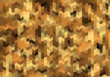 Renkli paralel piksel dalgaları olan soyut dekoratif arkaplan