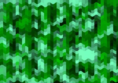 Renkli paralel piksel dalgaları olan soyut dekoratif arkaplan