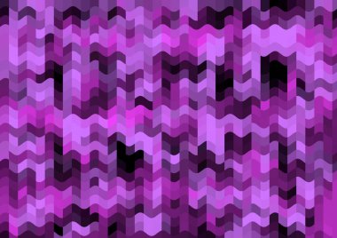 Renkli paralel piksel dalgaları olan soyut dekoratif arkaplan