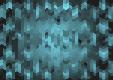 Renkli paralel piksel dalgaları olan soyut dekoratif arkaplan