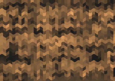 Renkli paralel piksel dalgaları olan soyut dekoratif arkaplan