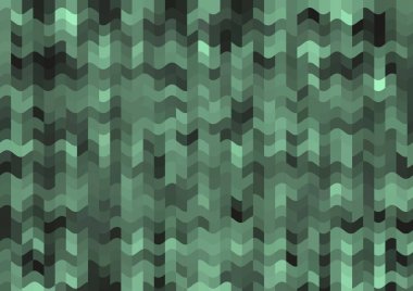 Renkli paralel piksel dalgaları olan soyut dekoratif arkaplan