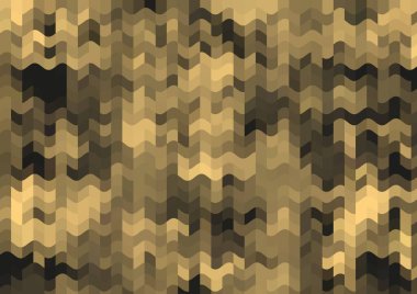 Renkli paralel piksel dalgaları olan soyut dekoratif arkaplan