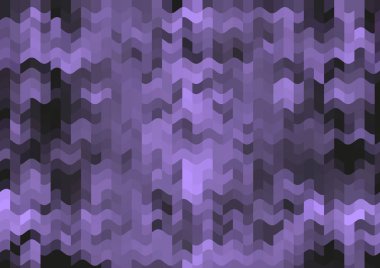 Renkli paralel piksel dalgaları olan soyut dekoratif arkaplan