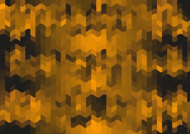 Renkli paralel piksel dalgaları olan soyut dekoratif arkaplan