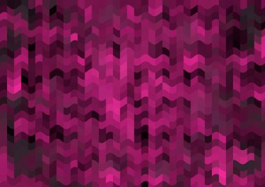 Renkli paralel piksel dalgaları olan soyut dekoratif arkaplan