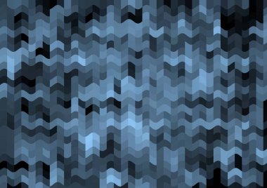 Renkli paralel piksel dalgaları olan soyut dekoratif arkaplan