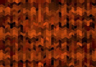 Renkli paralel piksel dalgaları olan soyut dekoratif arkaplan