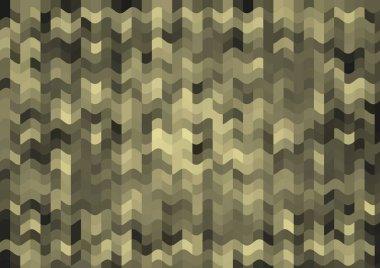 Renkli paralel piksel dalgaları olan soyut dekoratif arkaplan