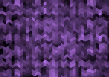 Renkli paralel piksel dalgaları olan soyut dekoratif arkaplan