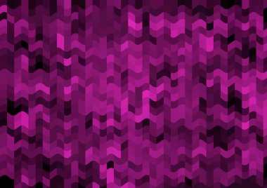 Renkli paralel piksel dalgaları olan soyut dekoratif arkaplan