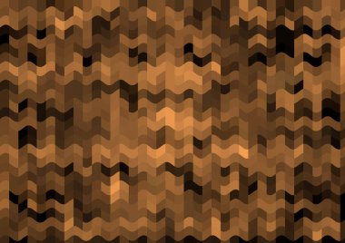 Renkli paralel piksel dalgaları olan soyut dekoratif arkaplan