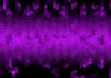 Renkli paralel piksel dalgaları olan soyut dekoratif arkaplan