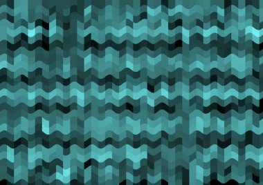 Renkli paralel piksel dalgaları olan soyut dekoratif arkaplan