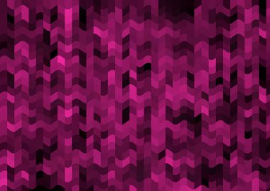 Renkli paralel piksel dalgaları olan soyut dekoratif arkaplan