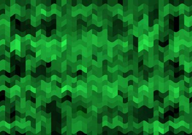 Renkli paralel piksel dalgaları olan soyut dekoratif arkaplan