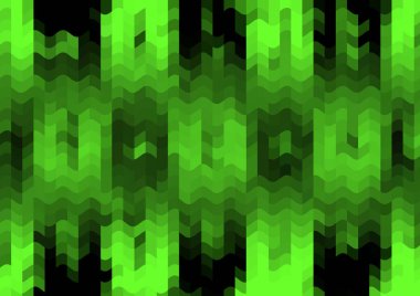 Renkli paralel piksel dalgaları olan soyut dekoratif arkaplan