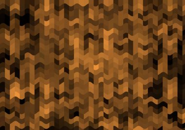 Renkli paralel piksel dalgaları olan soyut dekoratif arkaplan