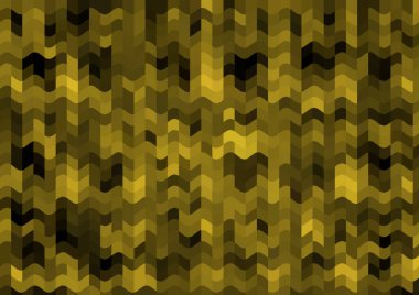 Renkli paralel piksel dalgaları olan soyut dekoratif arkaplan