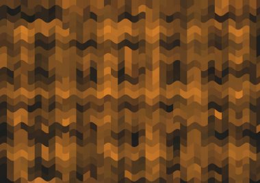 Renkli paralel piksel dalgaları olan soyut dekoratif arkaplan