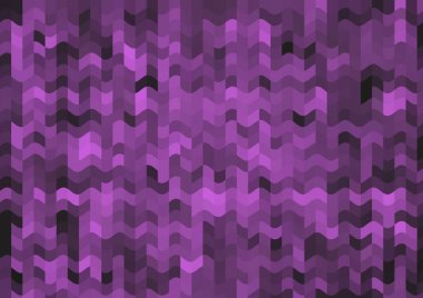 Renkli paralel piksel dalgaları olan soyut dekoratif arkaplan