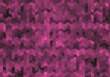 Renkli paralel piksel dalgaları olan soyut dekoratif arkaplan