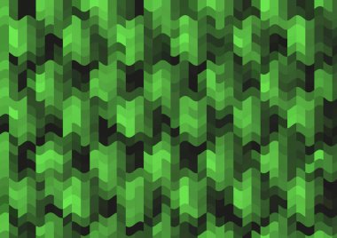 Renkli paralel piksel dalgaları olan soyut dekoratif arkaplan