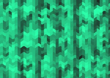 Renkli paralel piksel dalgaları olan soyut dekoratif arkaplan