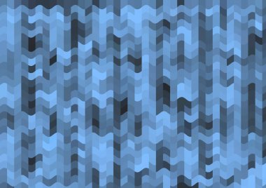 Renkli paralel piksel dalgaları olan soyut dekoratif arkaplan