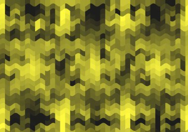 Renkli paralel piksel dalgaları olan soyut dekoratif arkaplan