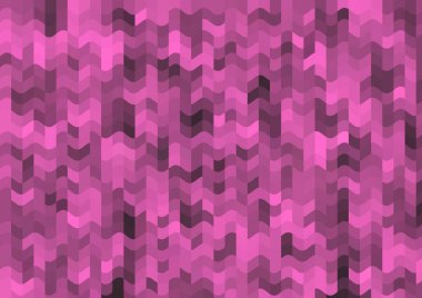 Renkli paralel piksel dalgaları olan soyut dekoratif arkaplan