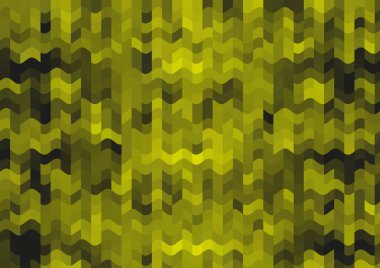 Renkli paralel piksel dalgaları olan soyut dekoratif arkaplan