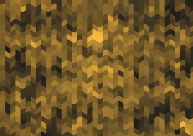 Renkli paralel piksel dalgaları olan soyut dekoratif arkaplan