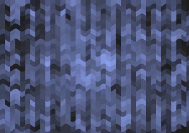 Renkli paralel piksel dalgaları olan soyut dekoratif arkaplan