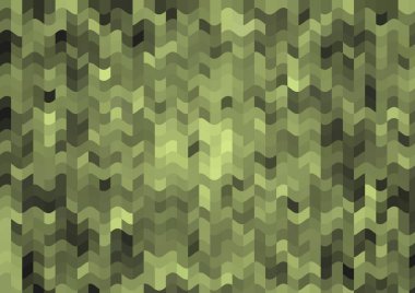 Renkli paralel piksel dalgaları olan soyut dekoratif arkaplan