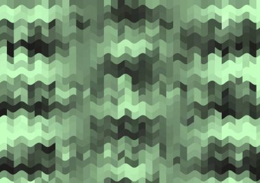 Renkli paralel piksel dalgaları olan soyut dekoratif arkaplan