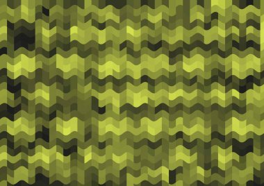 Renkli paralel piksel dalgaları olan soyut dekoratif arkaplan