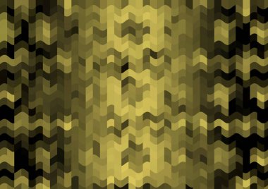 Renkli paralel piksel dalgaları olan soyut dekoratif arkaplan