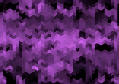 Renkli paralel piksel dalgaları olan soyut dekoratif arkaplan