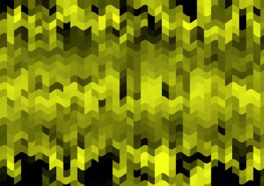 Renkli paralel piksel dalgaları olan soyut dekoratif arkaplan