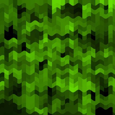 Renkli paralel piksel dalgaları olan soyut dekoratif arkaplan