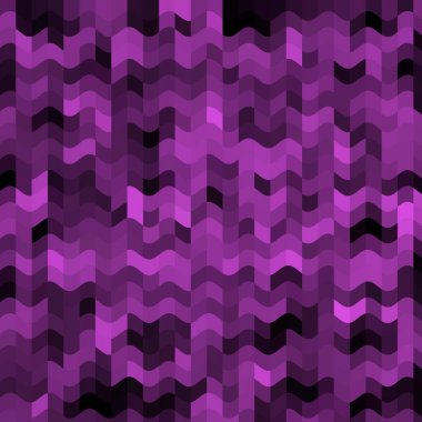 Renkli paralel piksel dalgaları olan soyut dekoratif arkaplan