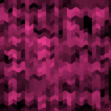 Renkli paralel piksel dalgaları olan soyut dekoratif arkaplan