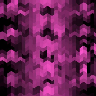 Renkli paralel piksel dalgaları olan soyut dekoratif arkaplan